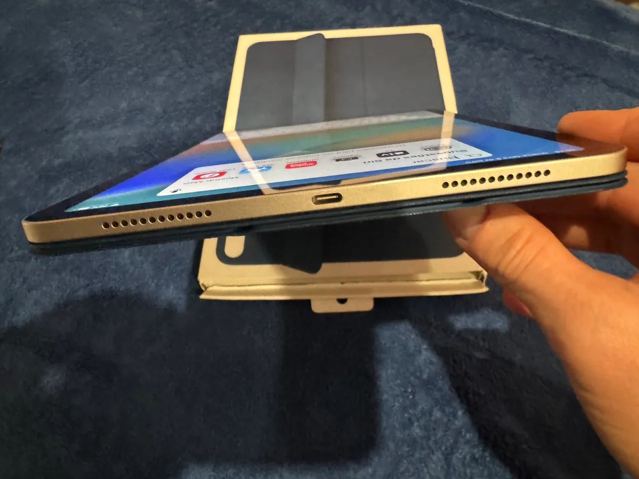 iPad Air 5ª Geração 256GB Wi-Fi + Smart Folio Apple - Impecável - Foto 4