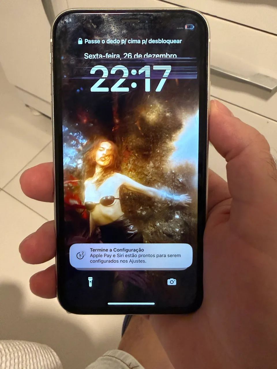 Iphone XR - Tela Quebrada (LEIA(