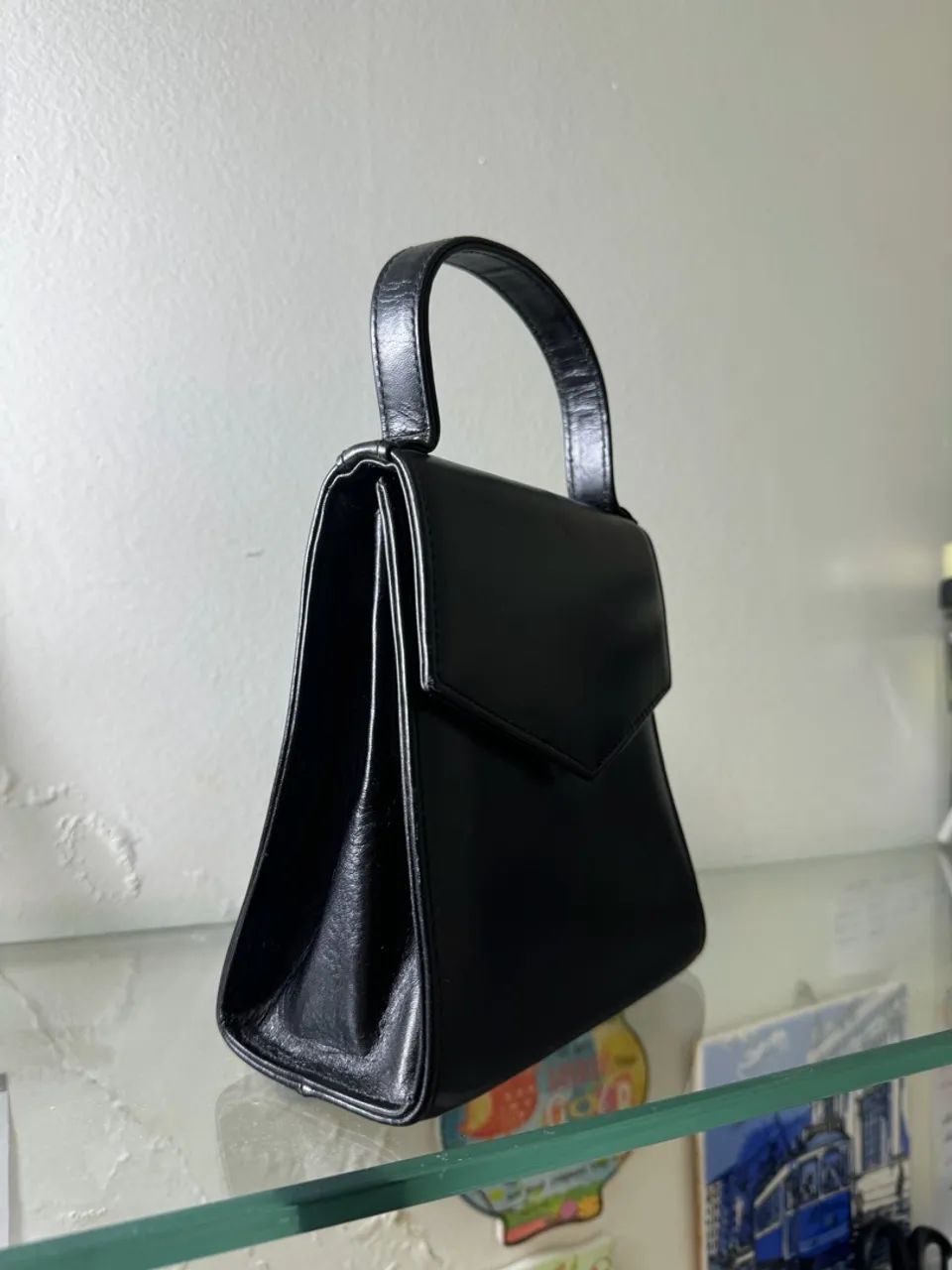 Bolsa mão couro legítimo - Foto 2