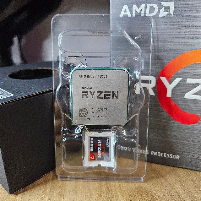 Processador AMD Ryzen 7 5700 AM4 - Completo (Cooler Nunca Usado) - Foto 2