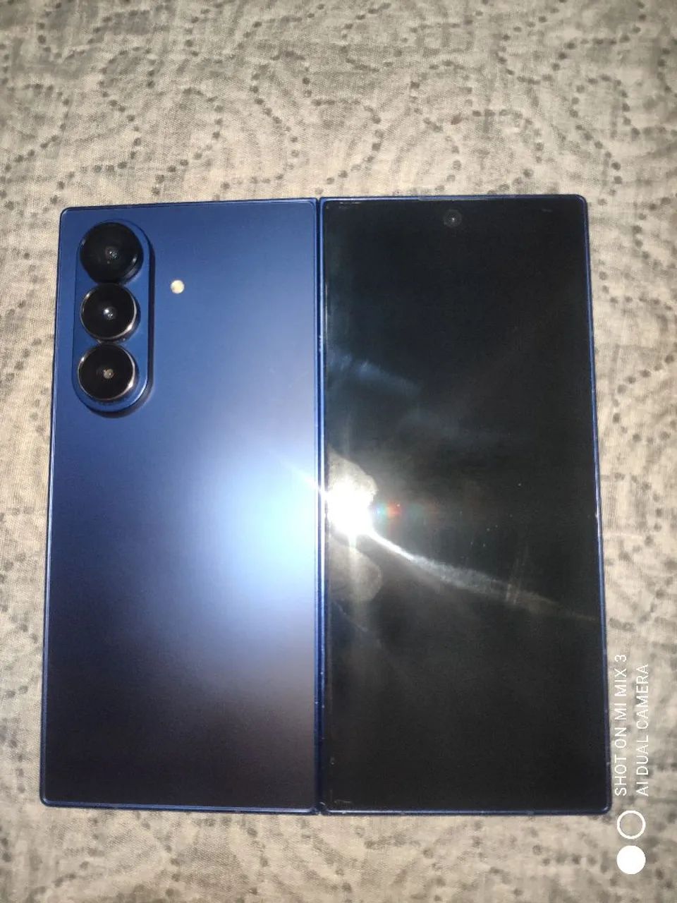 Z FOLD 7 AZUL 12G RAM 512GB ARMAZENAMENTO - Foto 3