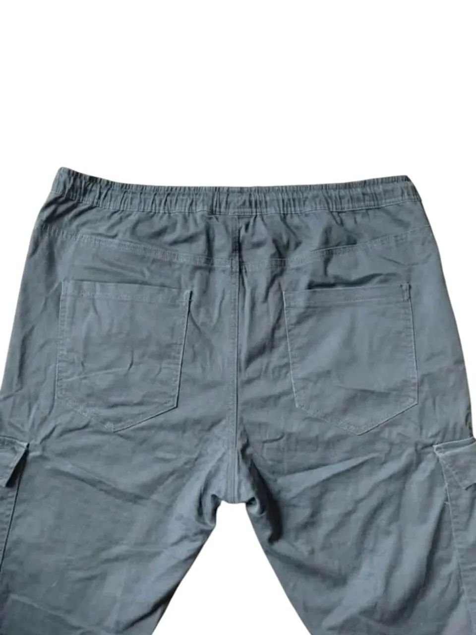 Calça cargo azul jogger GG - Foto 2