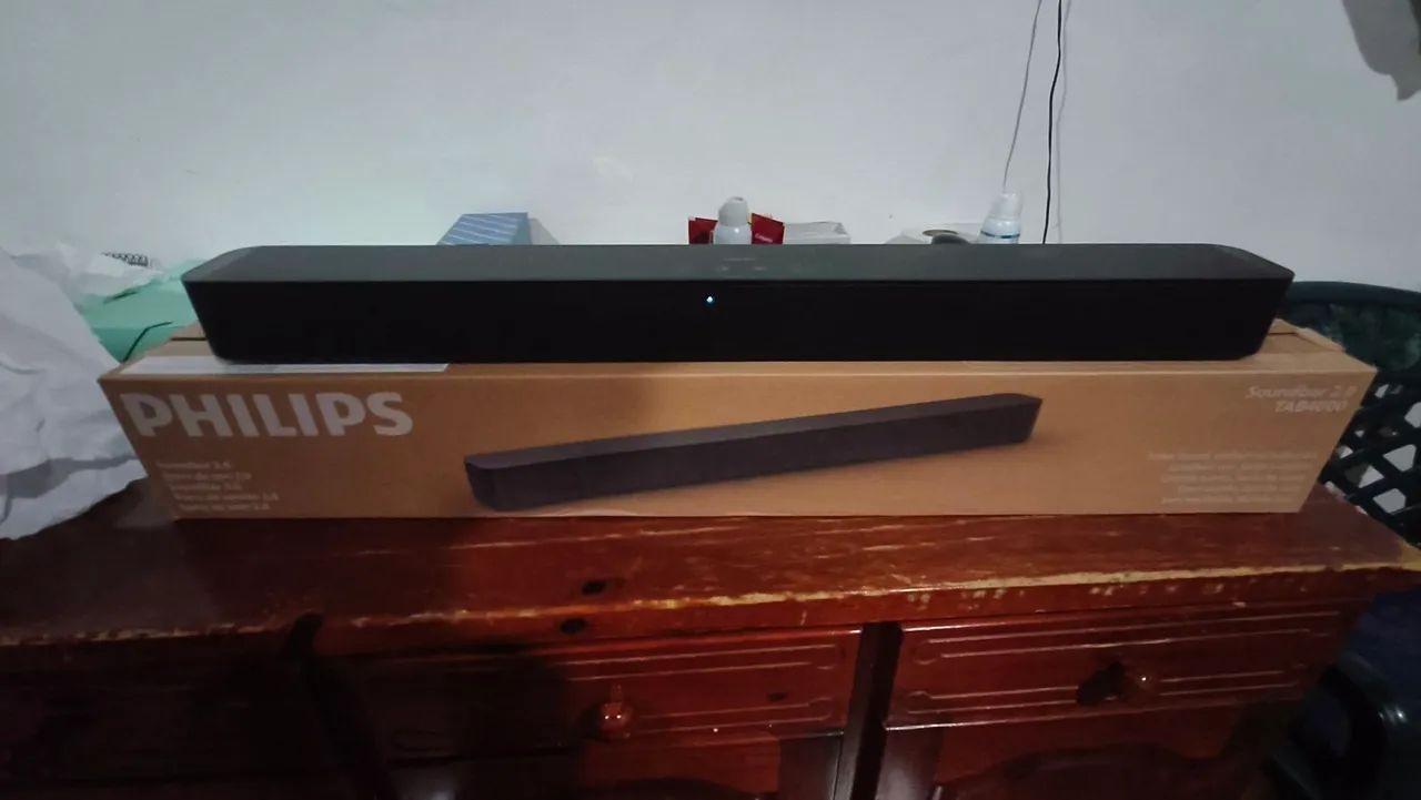 Soundbar 2.0 TAB4000 Philips - Aparelhos de Som - Nossa Senhora