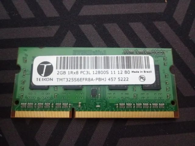 Memória RAM Notebook 2GB DDR3L SODIMM Teikon