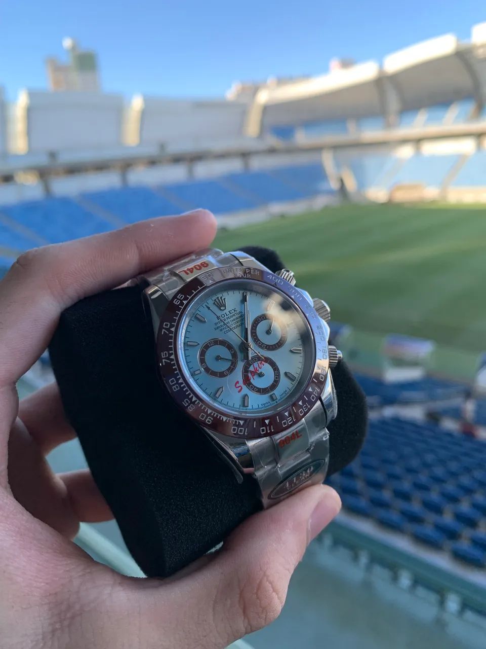 relógio automático ROLEX Daytona Platona 