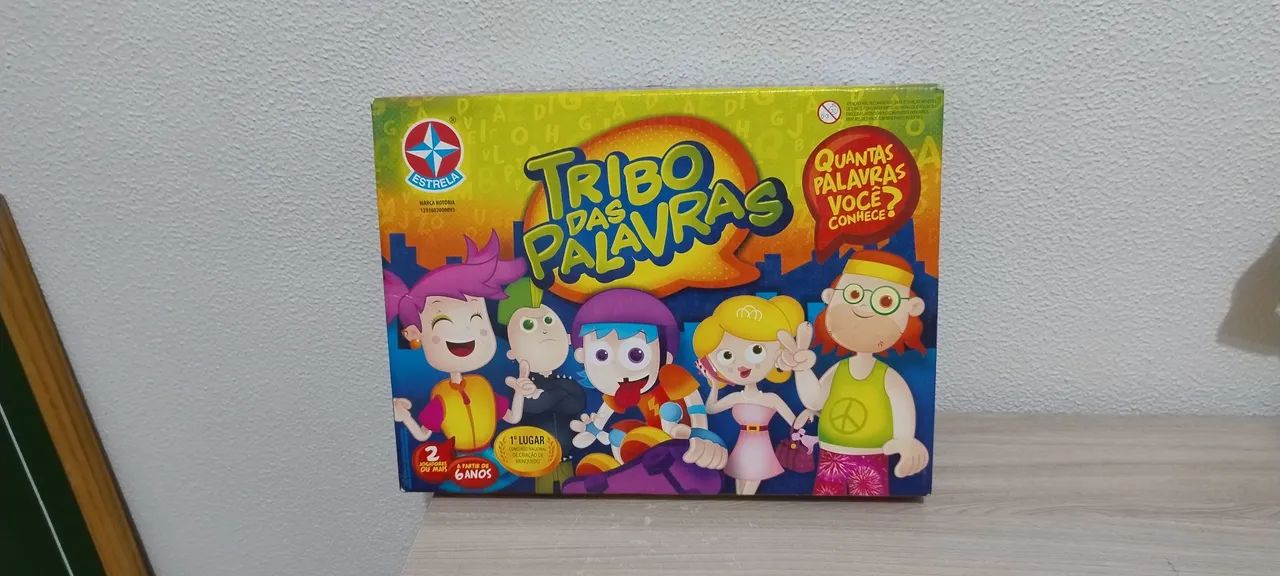 Jogo tabuleiro - Tribo das palavras 