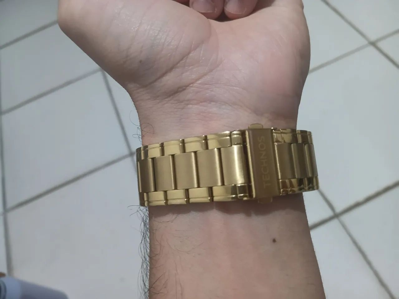 Relógio Technos Original dourado  - Foto 4