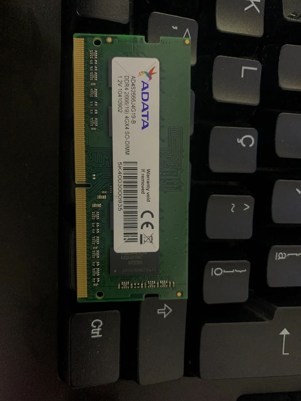 MEMÓRIA RAM DDR4 4gb - pente DDR4 adata