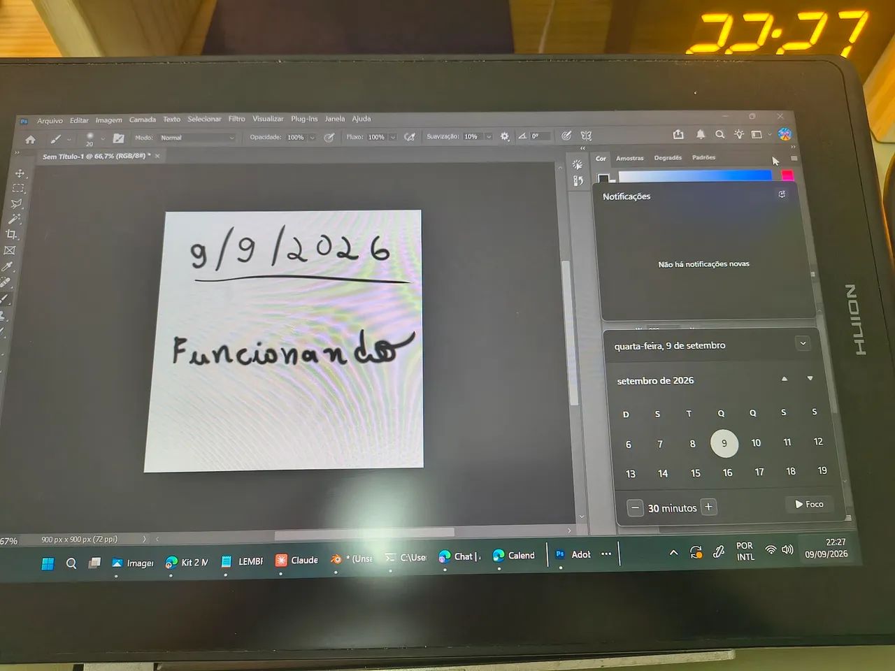 Huion kamvas pro 16 polegadas  - Foto 2