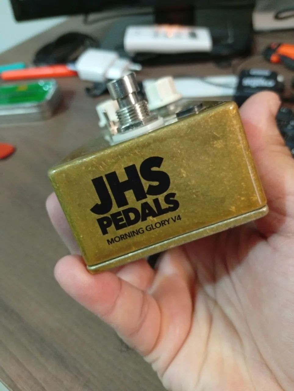 Pedal Morning Glory V4 da JHS (Não é Boss, TC eletrônica, Xotic