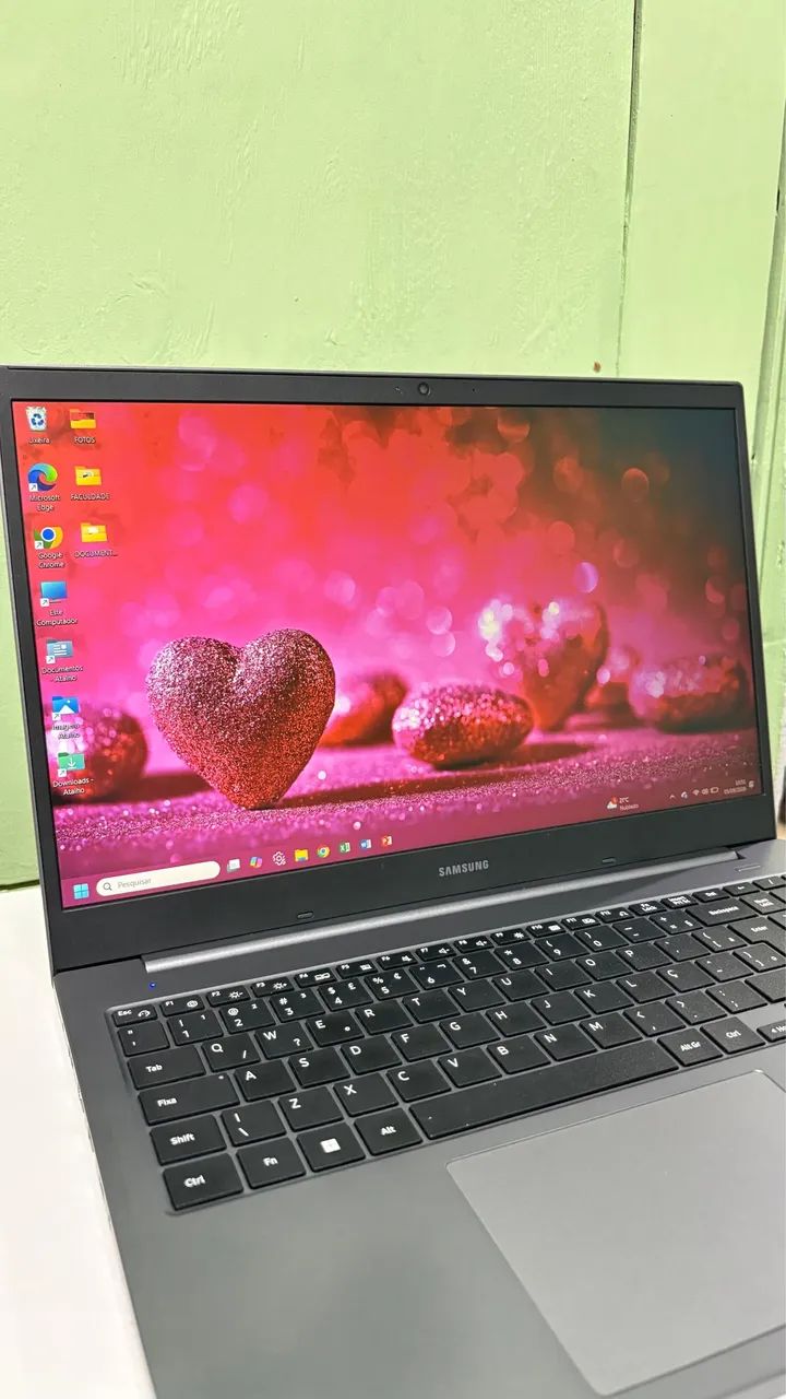 Notebook Samsung Cinza 4GB 256 - Foto 2