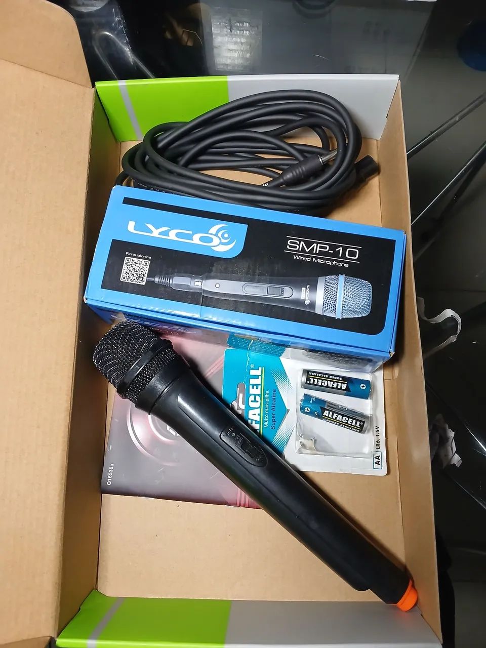 Microfone LYCO Com Fio SMP20 - Foto 4