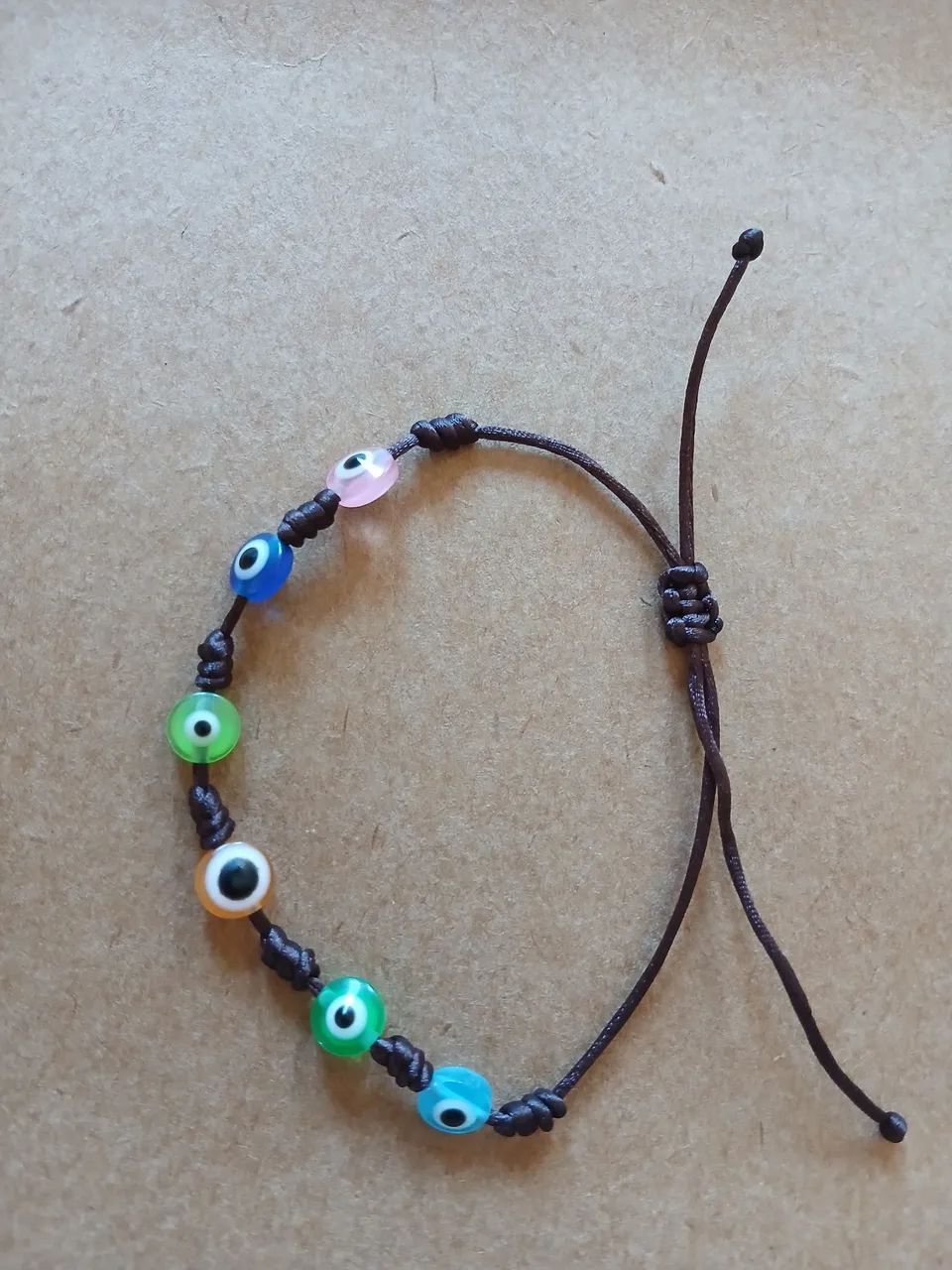 Pulseira olho grego colorida - Foto 2