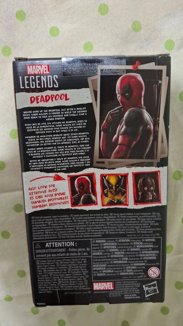 Marvel Legends Deadpool Lacrado - Foto 2