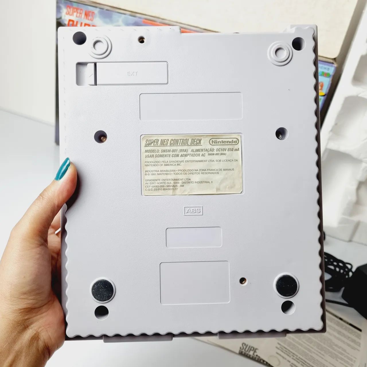 482- CONSOLE LIGHTNING BOX SUPER NINTENDO SUPERSET - Foto 5
