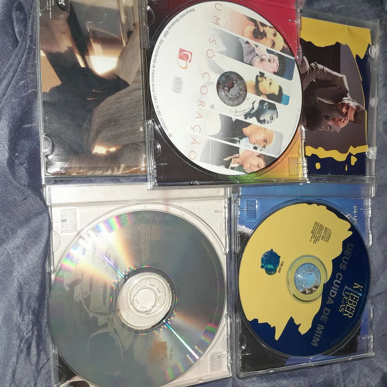 Kit cds gospel - Kleber lucas ,cassiane,aline.. - Foto 2