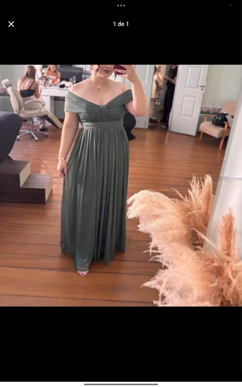 Vestido de festa multiformas 