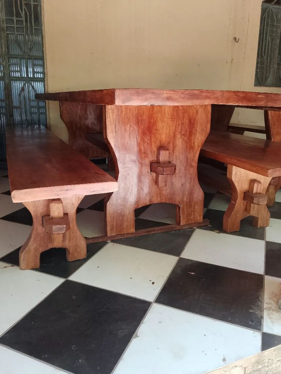 Mesa Rústica de madeira  - Foto 2