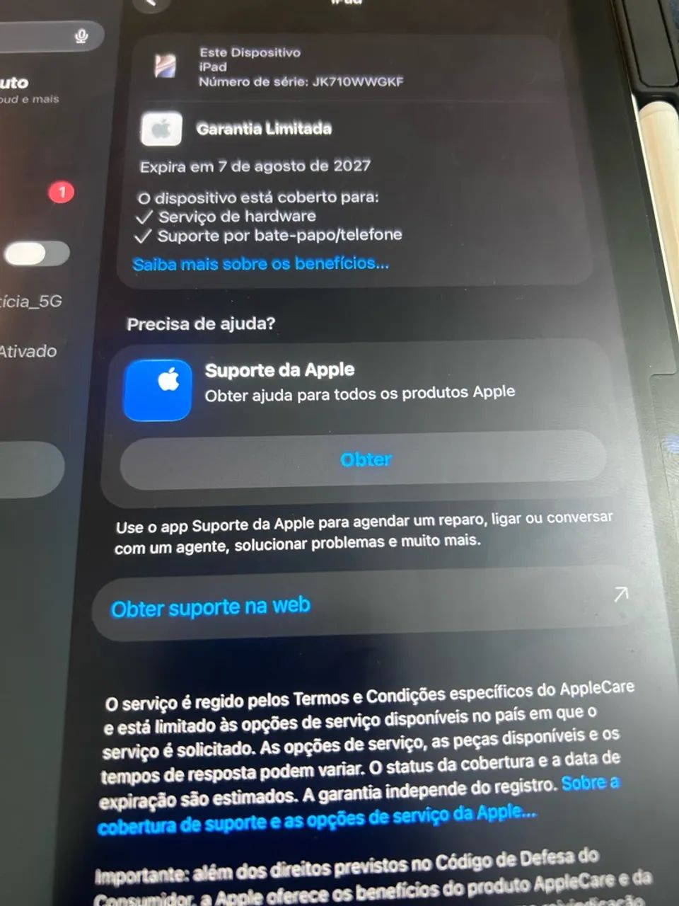 iPad 11 128gb + Teclado pubble + Caneta  - Foto 3