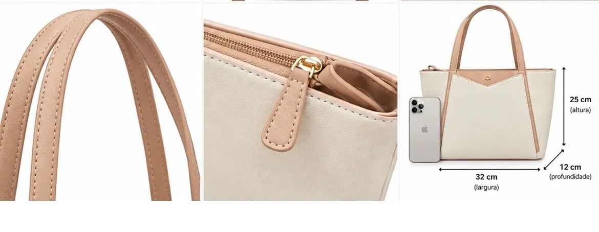 Off-white rosado / BOLSA OFF WHITE ROSADO CAPODARTE. - Foto 5