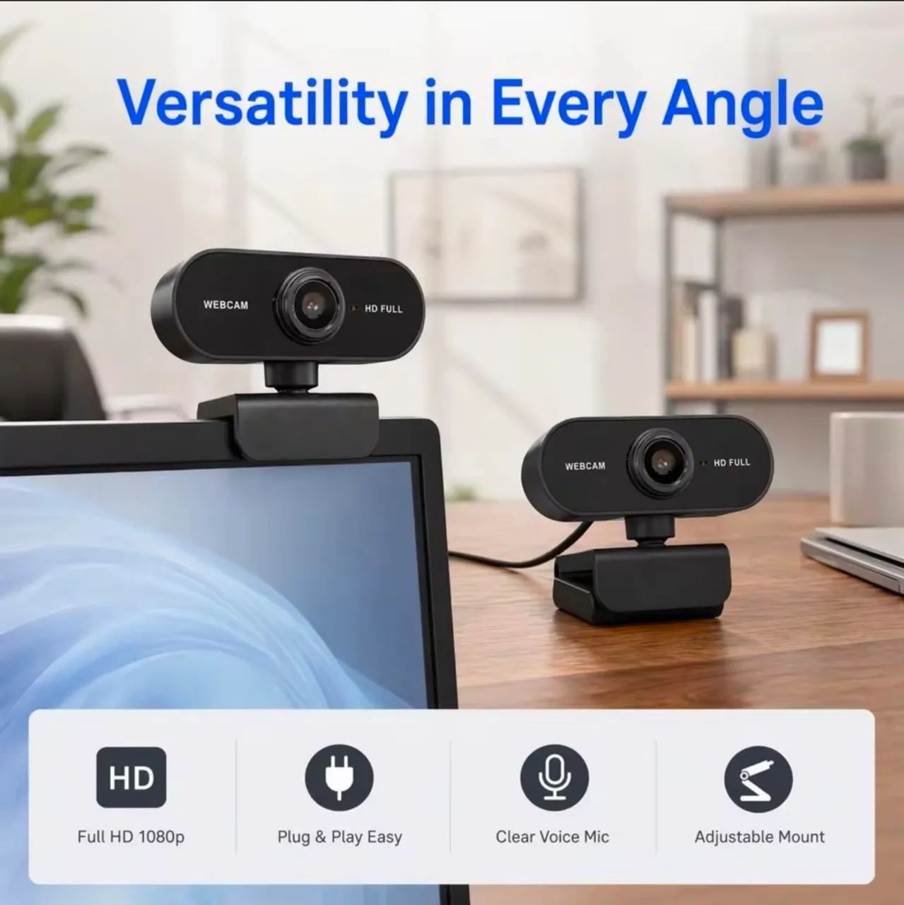 Webcam Full HD 1080p Usb - Foto 2