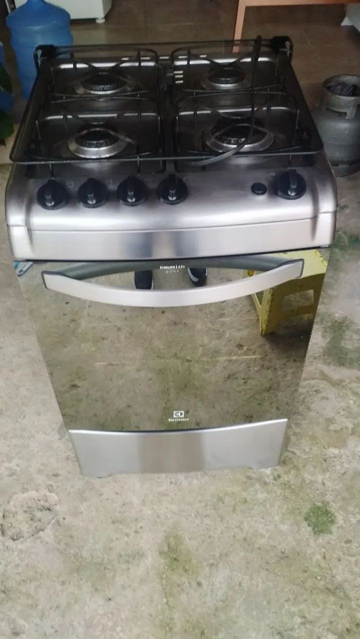 Fogão espelhado