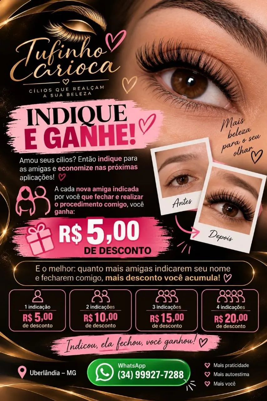 Procura-se modelos para cílios Tufinho Carioca  - Foto 3
