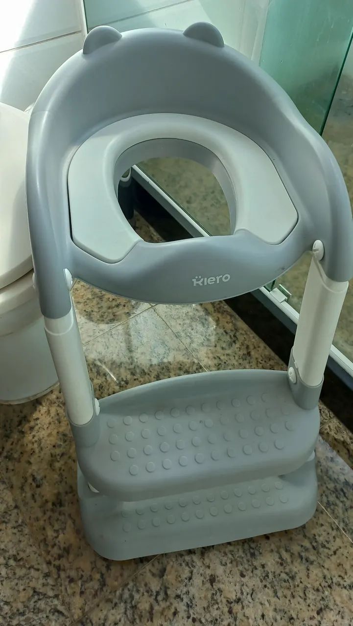 Assento elevado sanitário infantil