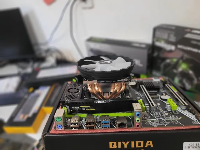 Kit Xeon GAMER (Xeon E5-2680 v4 + Qiyida E5-A99 + Air Cooler) - Foto 3