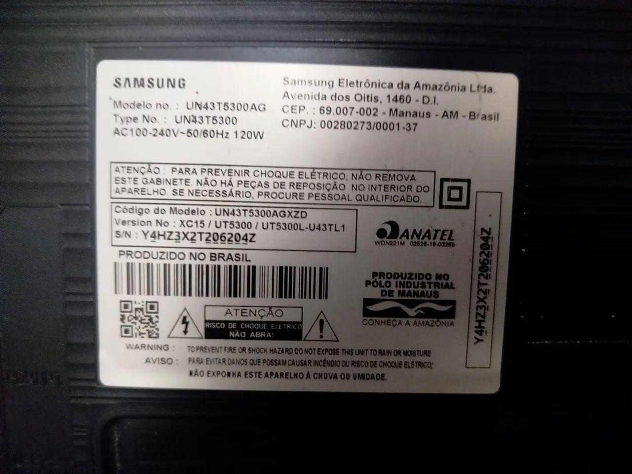 Tv da Samsung para retirada de peças - Foto 4