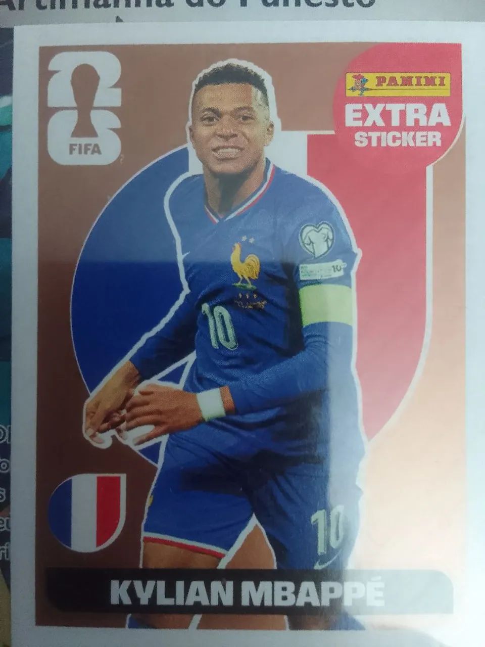 Kylian Mbappe Extra Sticker