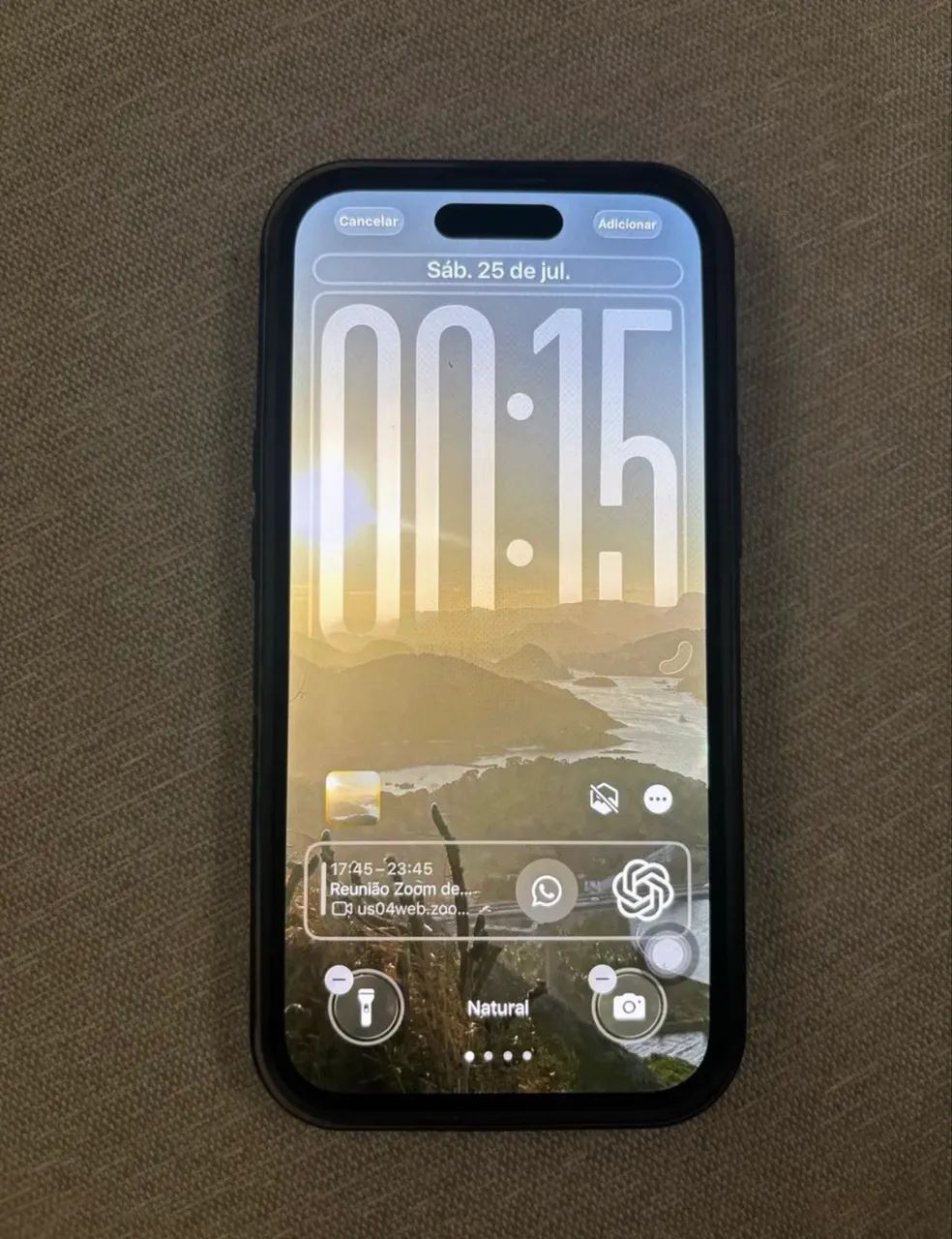 iPhone 15 impecável (1 ano e 3 meses meses de uso)