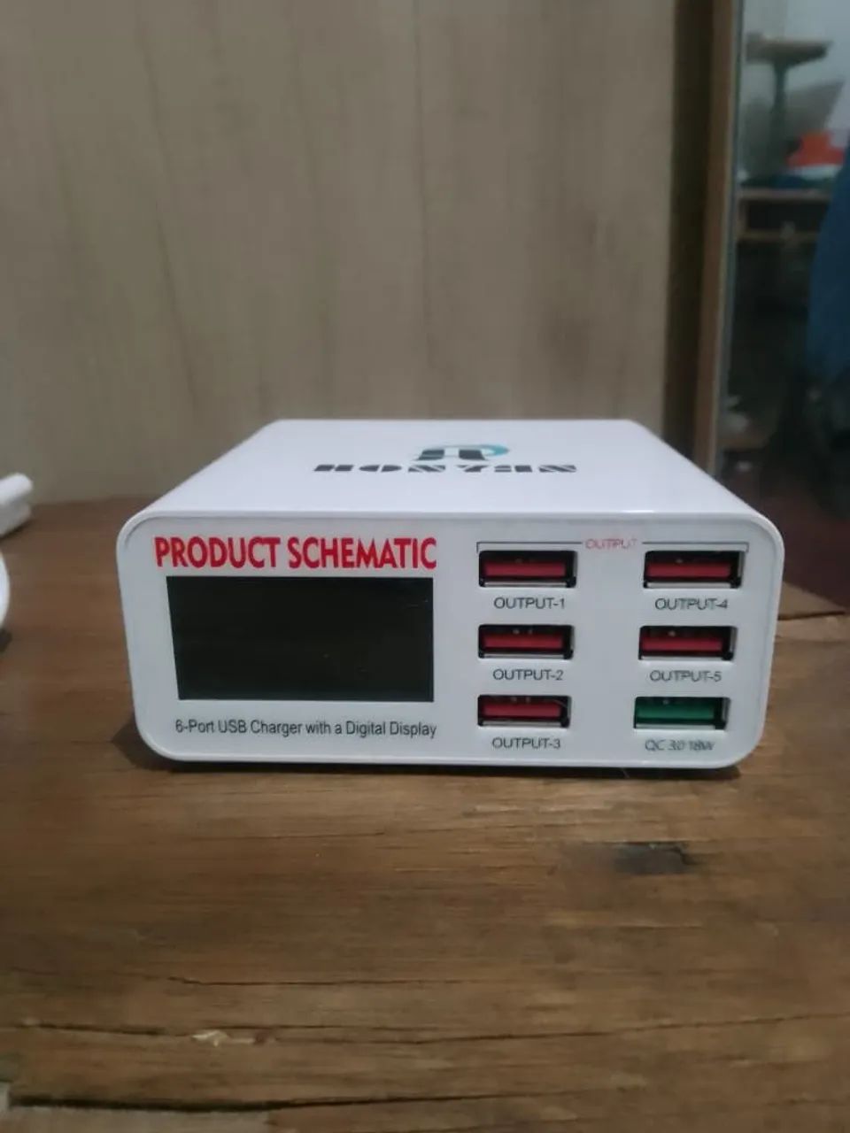 Usb charger 6 portas 