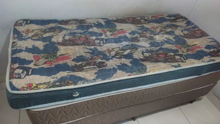 CAMA BOX COM COLCHÃO - Foto 3