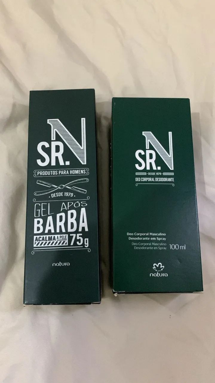 Desodorante corporal mais pós barba masculino 