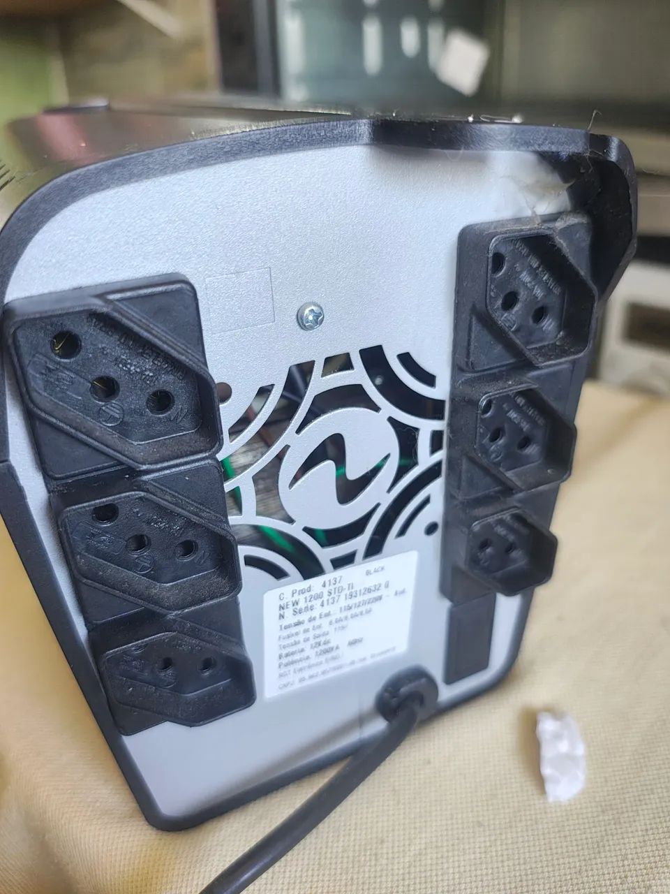 Nobreak Ragtech Easy Way 1200VA Trivolt - para retirada de pecas - Foto 4