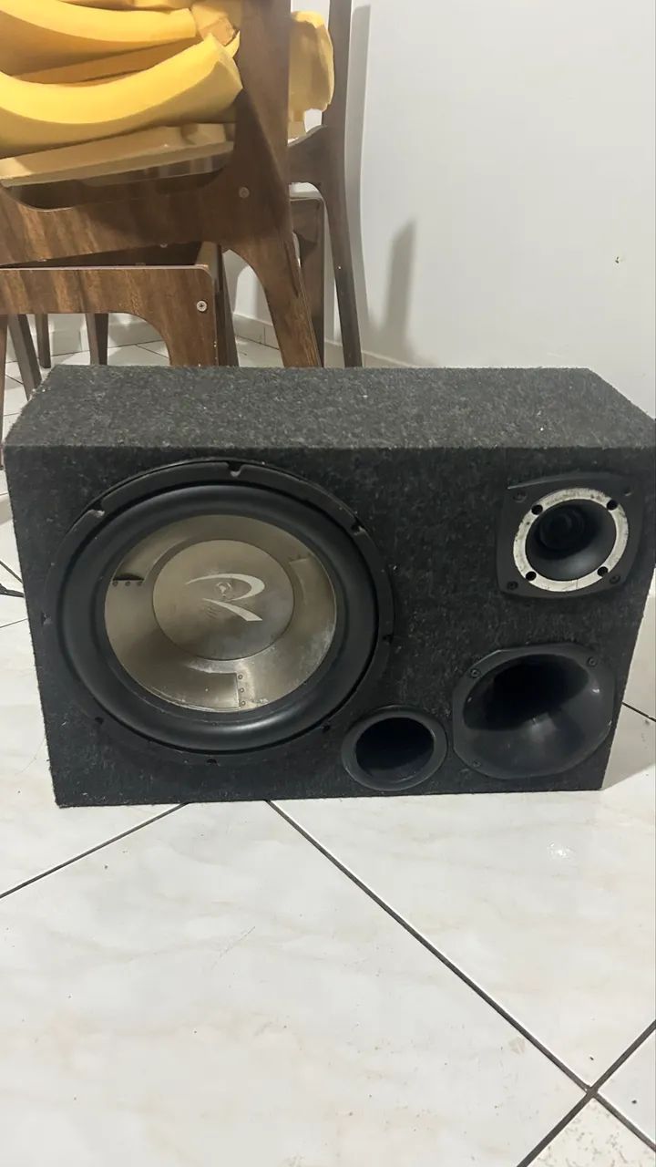 Caixa de som subwoofer automotivo  - Foto 3