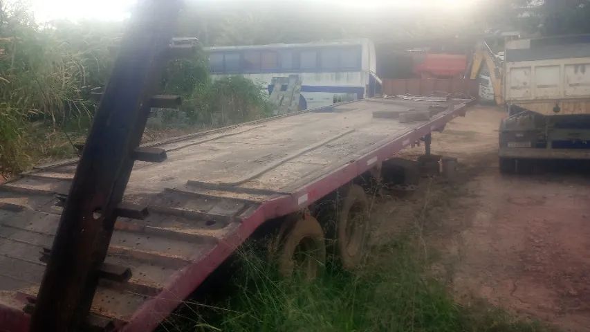 Carreta prancha 2 eixos  - Foto 3