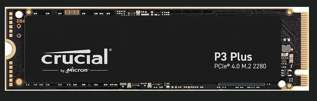 NVME Crucial P3 Plus Gen4 4TB