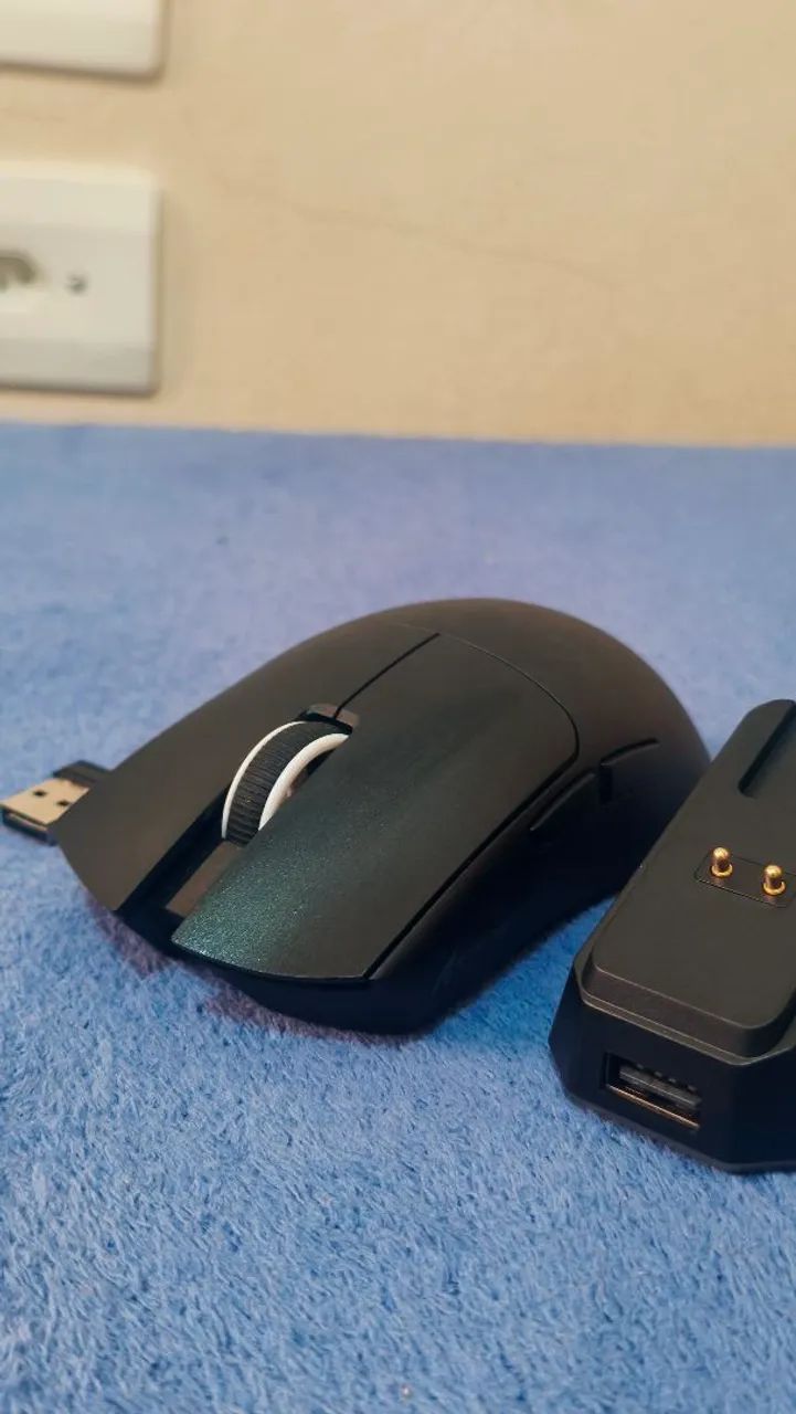Mouse Attack Shark X11 Wireless Gamer RGB 10000 DPI - Foto 2