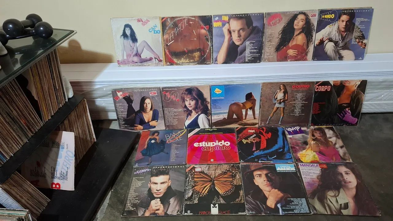 Discos de vinil lote com 314 discos - Foto 4