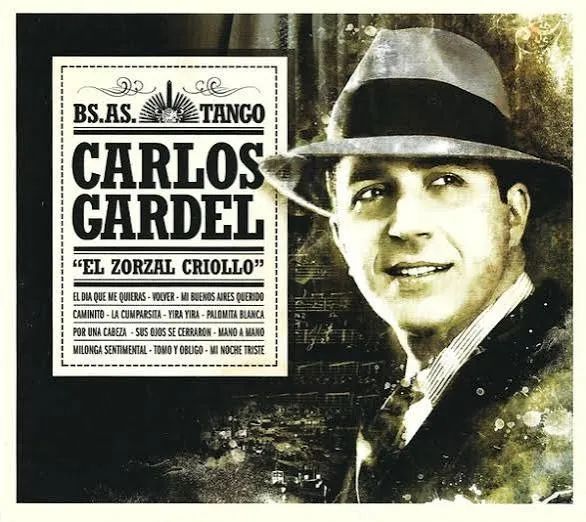 CD músicas de Carlos Gardel - El Zorzal Criollo - Tango - Argentina