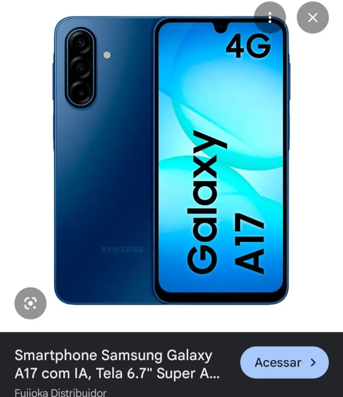 Vendo 1 celular A17 500 reais