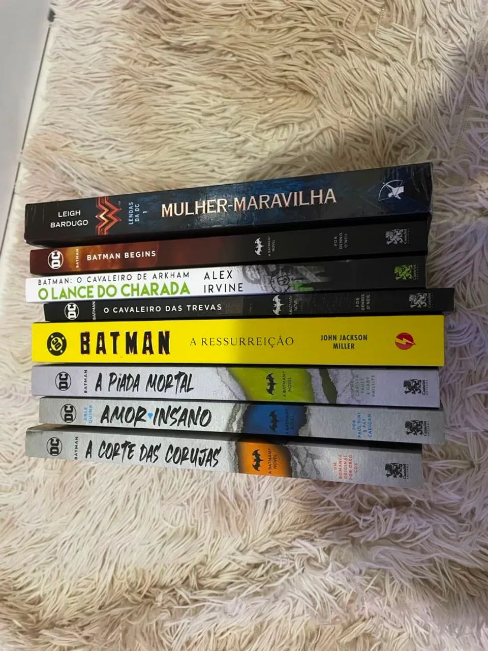 Pacote de livros novos DC Comics!