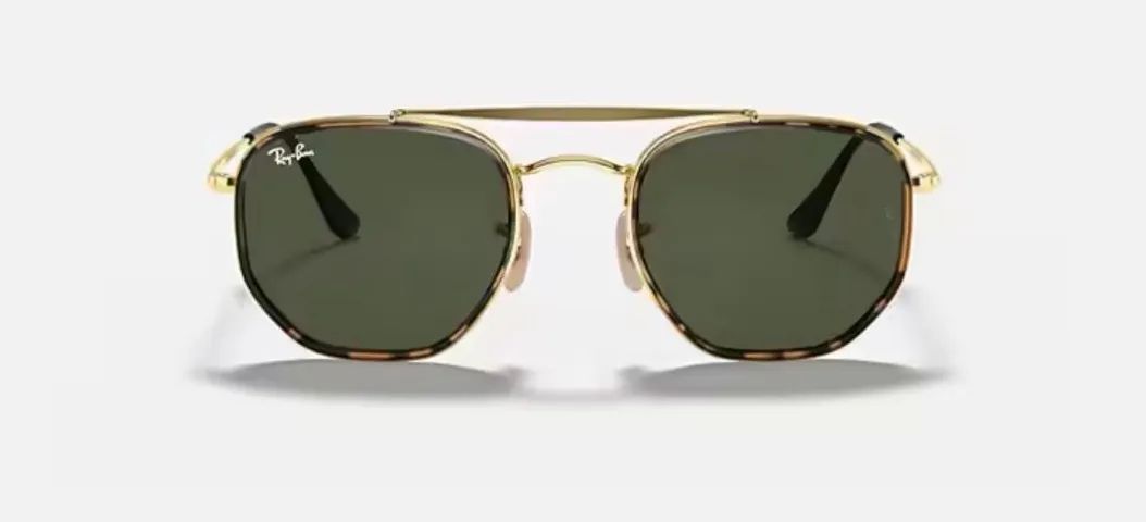 óculos de sol rayban the marshall ii verde - Foto 2