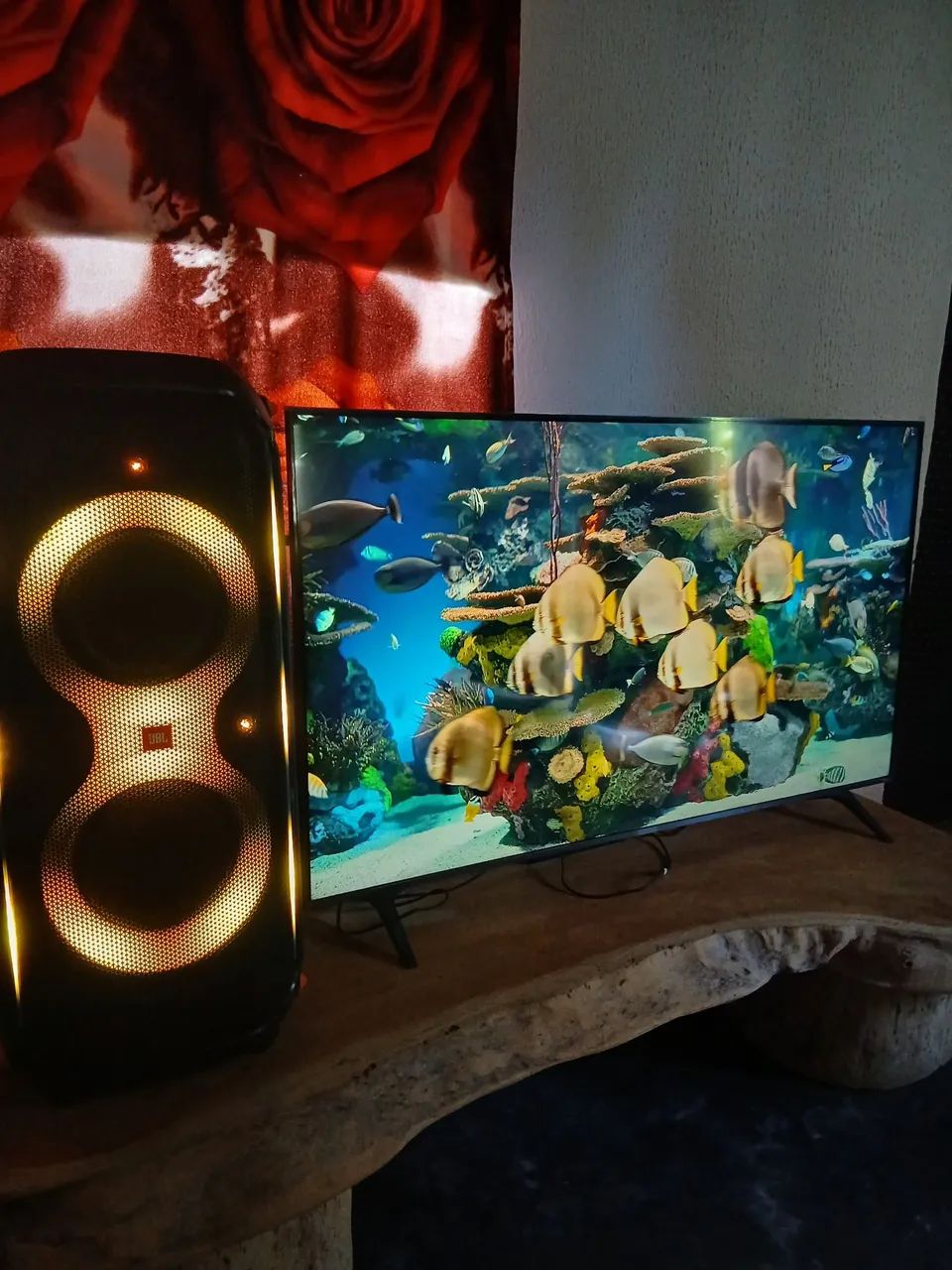 COMBO smart LG 60 polegadas + JBL patybox 710 tudo novo!! - Foto 3