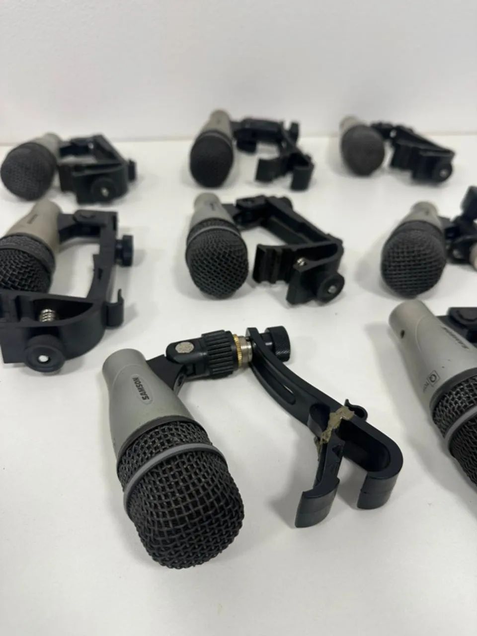 Microfones Samson Q para tom e caixa  - valor unitario - bateria - Foto 4