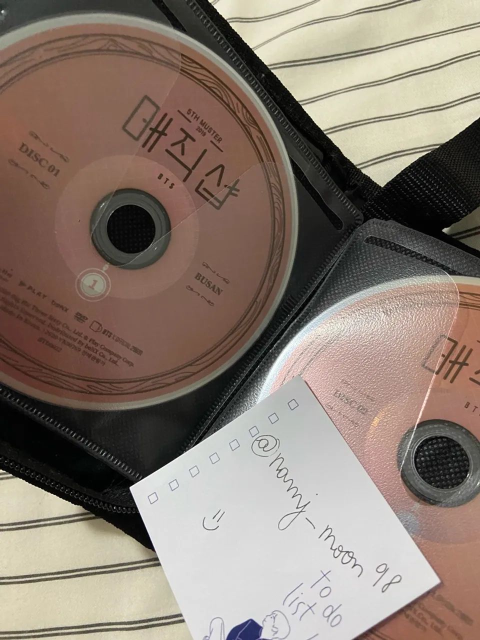 BTS DVD 5th Muster Magic Shop Disc 1,2,3 e 4 