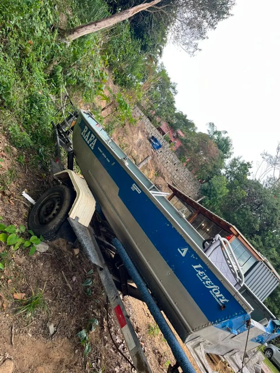 Lancha e carretinha rodoviária - Foto 10
