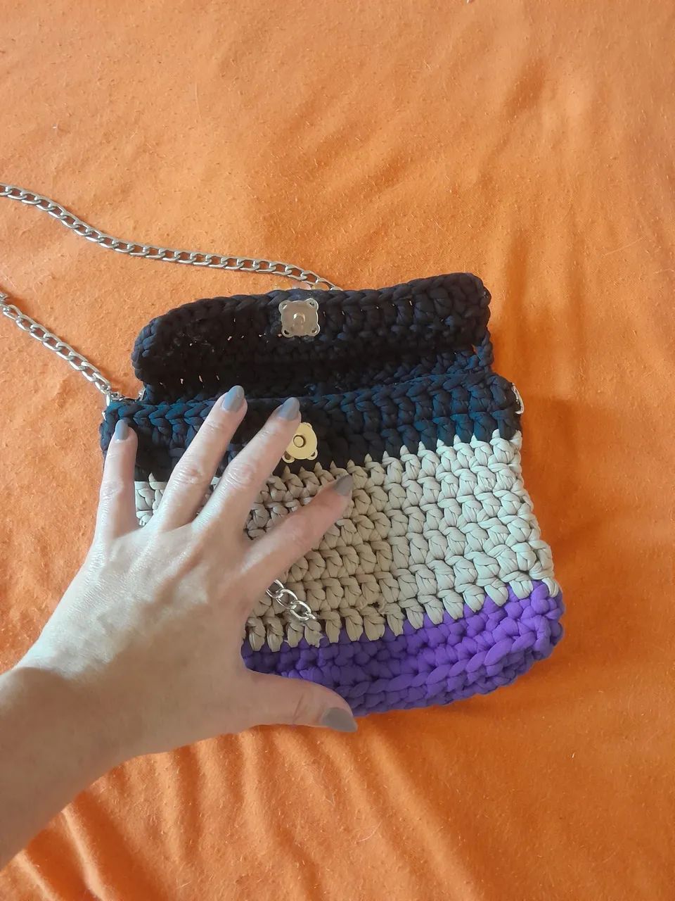 Bolsa de crochê - Foto 2